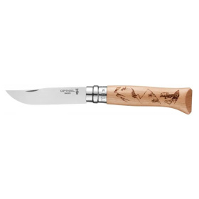 Нож Opinel №8 VRI Inox Hiking к:natural