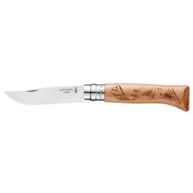 Нож Opinel №8 VRI Biking Inox дуб к:natural