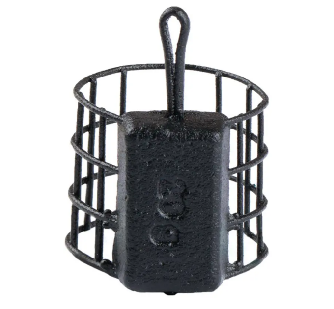 Кормушка Brain фідерна XS 3x10 слотів фарбована (к:чорний) 15g