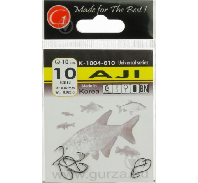 Крючок GURZA AJI Ring BN #7