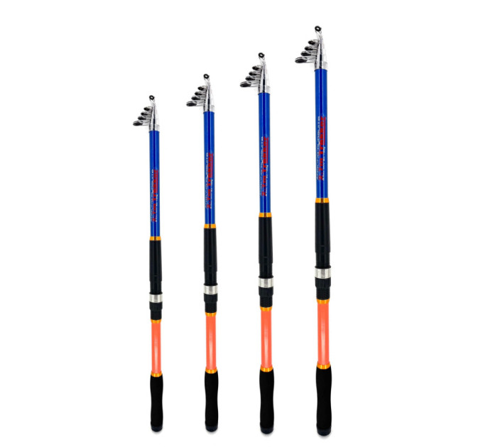 Удилище спиннинговое Trekker 3.0m 80-120g, двойная ручка, оранжевый