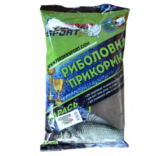 Прикормка Feeder Sport Карась-Конопля