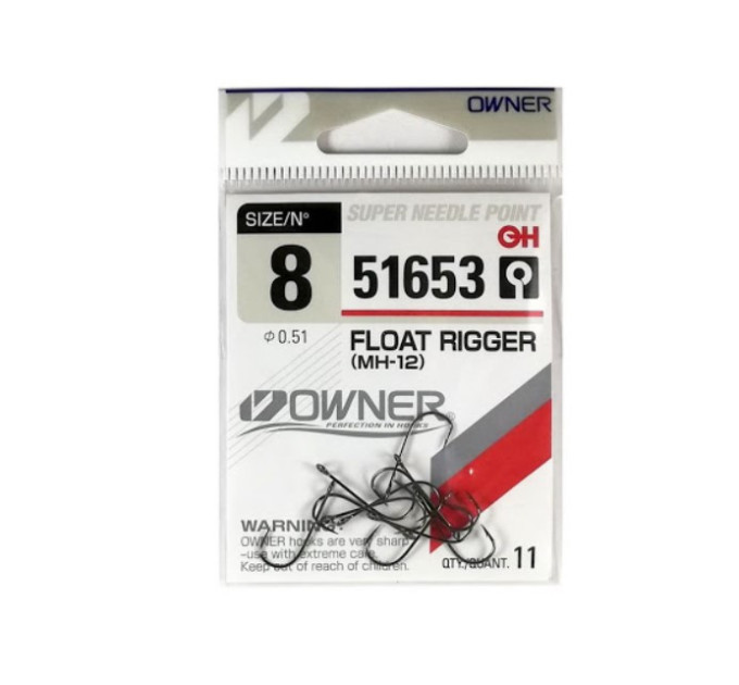 Гачок OWNER Float Rigger №08 51653-10