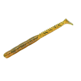 Силікон Reins Rockvibe Shad 2" 429 Motor Oil Pepper (20 шт/уп.)