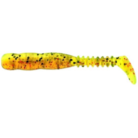 Силикон Reins Rockvibe Shad 3" B61 Chart Pepper/Motoroil Red Gold (12 шт/уп.)