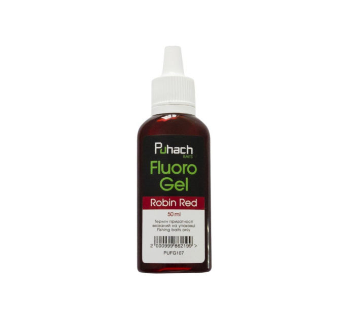 Puhach Baits Fluoro Gel 50 ml - Robin Red