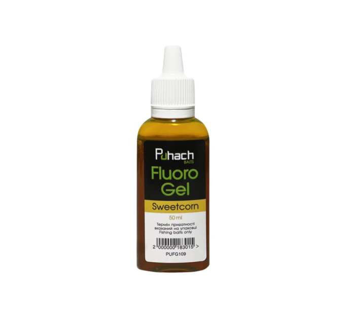 Puhach Baits Fluoro Gel 50 ml - Sweetcorn