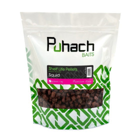 Puhach Baits SHELF LIFE Pellets - Squid  8+10 mm 1kg