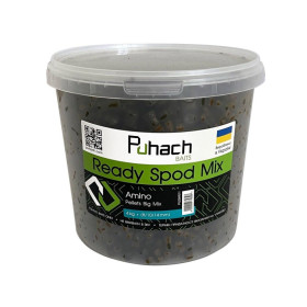 Puhach Baits Ready Spod Mix - Pellets+Boilies Amino