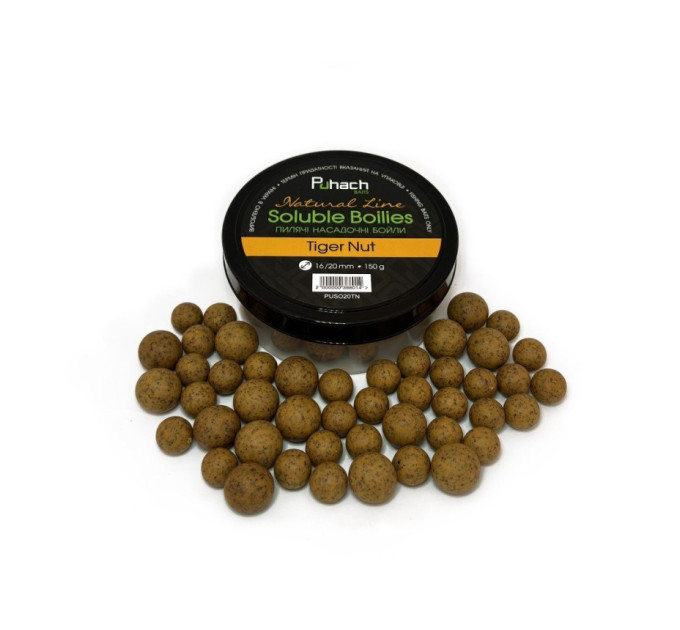 Puhach Baits Natural Line Soluble Boilies 16/20 mm - Tiger Nut