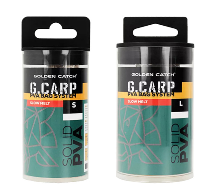 ПВА система загрузки пакетов GC G.Carp PVA Bait Bag System 55 x 110 мм S (20шт)
