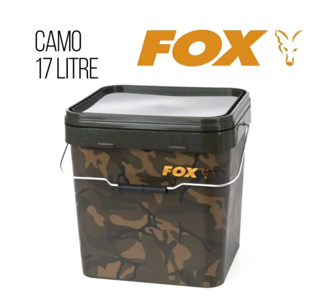 Ведро FOX Camo Square Buckets 17 л