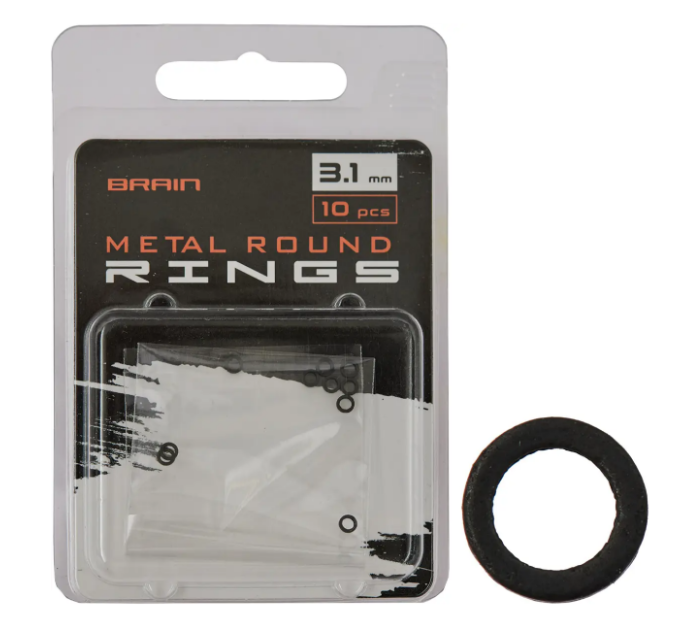 Кольцо Brain Metal Round Rings 3.1mm (10 шт/уп) SGQS-8017-2