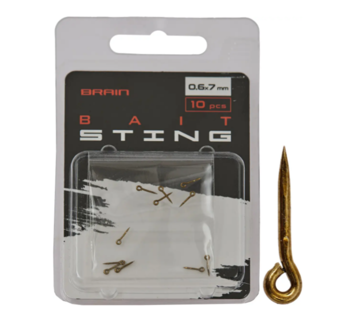 Стопор для бойлов Brain Bait Sting 0.6x7mm (10 шт/уп) SGXA-ST02H-4