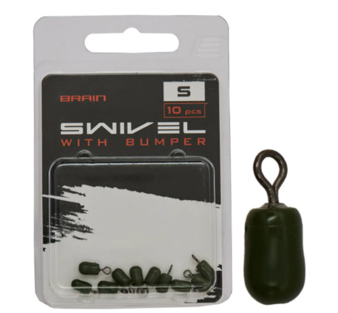 Вертлюг Brain Swivel With Bumper S (10 шт/уп) SGXA-9292S