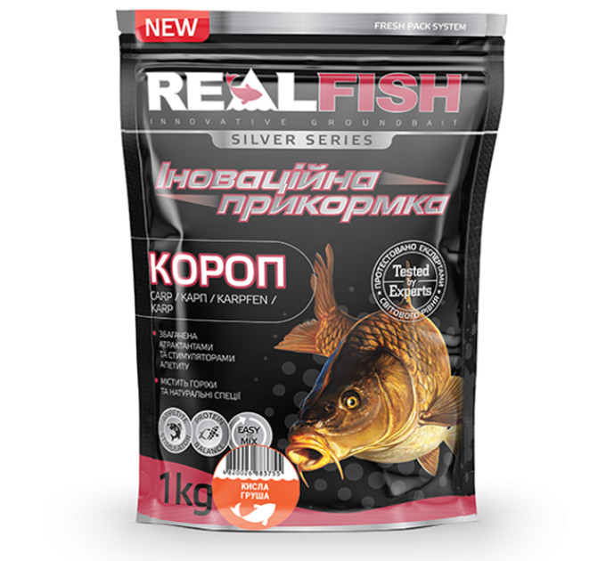 Прикормка Real Fish КАРП КИСЛАЯ ГРУША