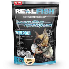 Прикормка Real Fish  УНИВЕРСАЛ ВАНИЛЬ-КАРАМЕЛЬ