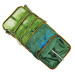 Садок короповий BREEZE 2.0m 33cm x 42cm, жовті прямокутні кільця, прогумована сітка