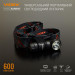 Светодиодный портативный фонарик VIDEX VLF-A055H 600Lm 5700K