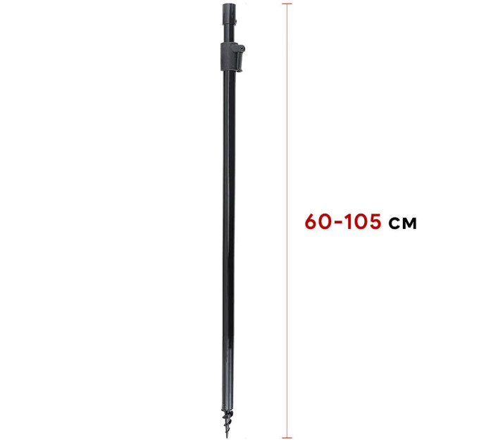 Стойка World4Carp телескопическая винтовая 60-105см