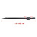 Стойка World4Carp телескопическая винтовая 60-105см