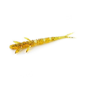 Силикон FishUp Flit 2" (9pcs.), #036-Caramel/Green & Black