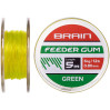 Фидергам Brain Feeder Gum 0.8mm 12lb/6kg green
