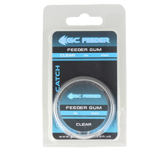 Фидергам GC Feeder Gum 10m 0.6mm Clear