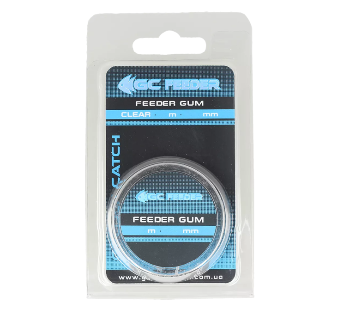 Фидергам GC Feeder Gum 8m 0.8mm Black
