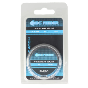 Фидергам GC Feeder Gum 8m 0.8mm Clear