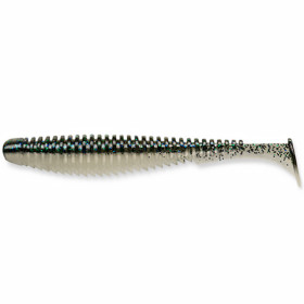 Силикон FishUp U-Shad 4" (8pcs.), #201 - Bluegill/Pearl