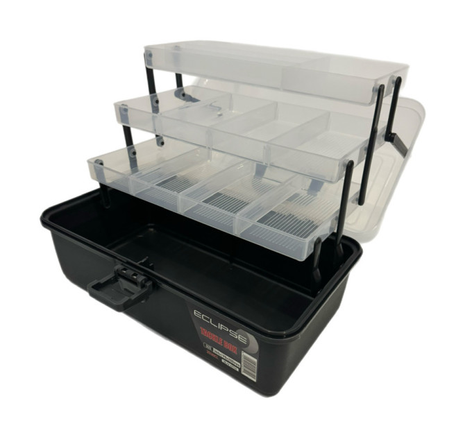 Ящик Eclipse 2030CL Clear 3 полки 370х215х200мм