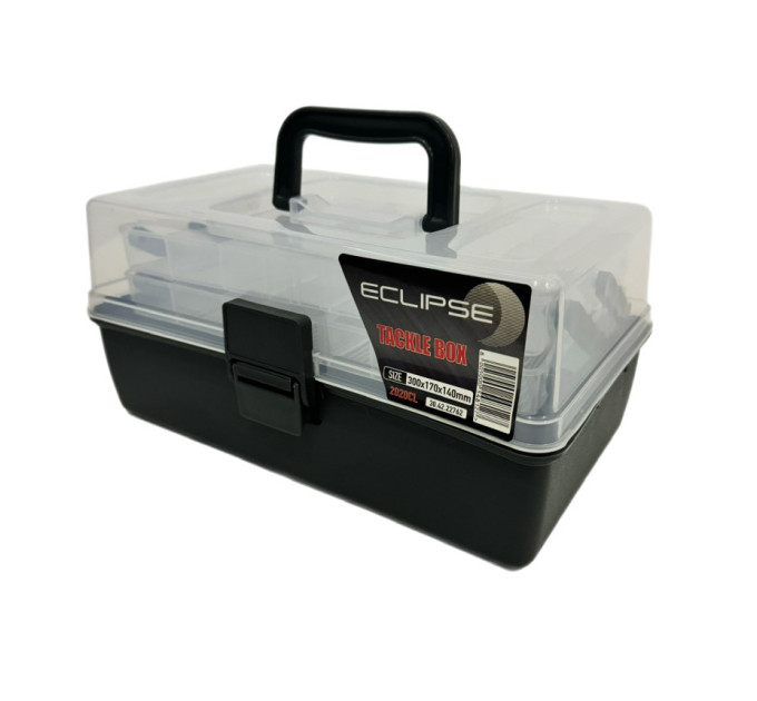 Ящик Eclipse 2020CL Clear 2 полки 300x180x150мм
