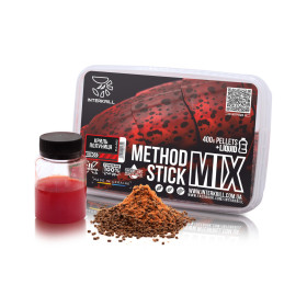 Пеллетс INTERKRILL Method Stick Mix 100% Криль-Клубника 400г