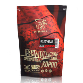 Прикормка Interkrill Премиум Карп-Клубника 1кг