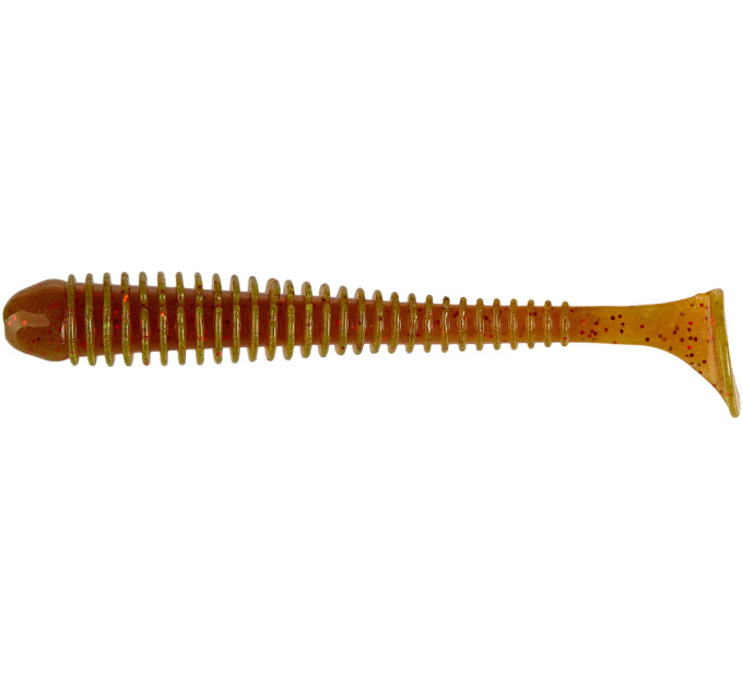 Силикон Keitech Swing Impact 4" (8 шт/упак) ц:pal#07 motoroil red flake