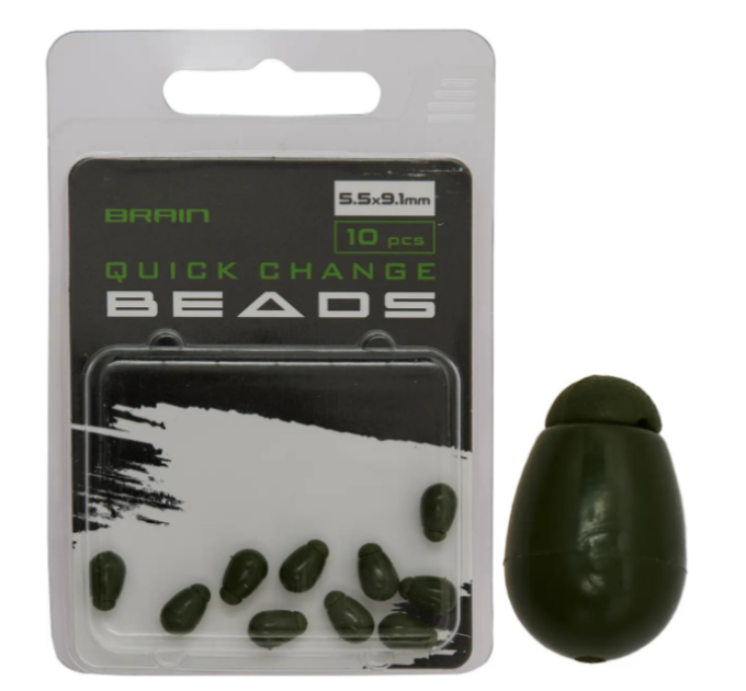 Конектор Brain Quick Change Beads 5.5x9.1mm (10 шт/уп) SGXA-9291-S