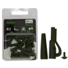 Безопасная клипса Brain Lead Clip With Stopper 34mm Green (10 шт/уп) SGXA-90472