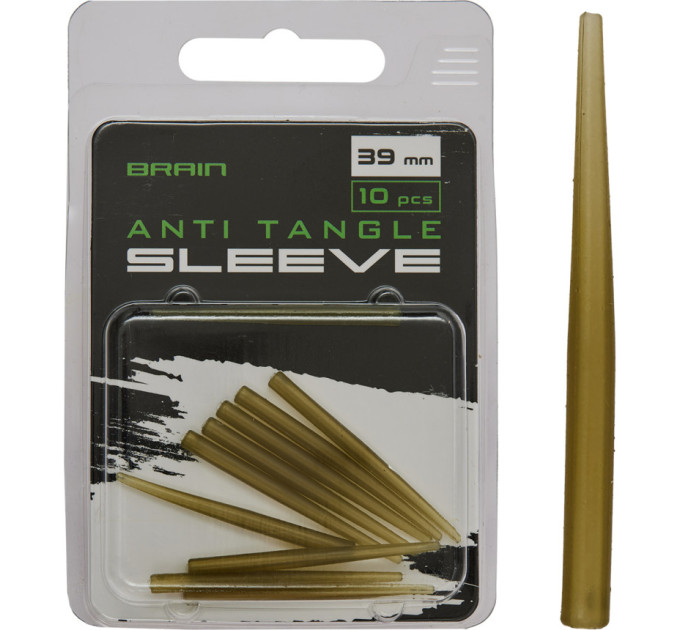 Противозакручиватель Brain Anti Tangle Sleeve 39mm (10 шт/уп) Brown SGXA-40