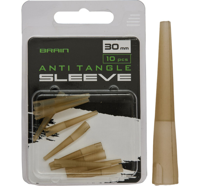 Противозакручиватель Brain Anti Tangle Sleeve 30mm (10 шт/уп) Brown SGXA-CA10-5