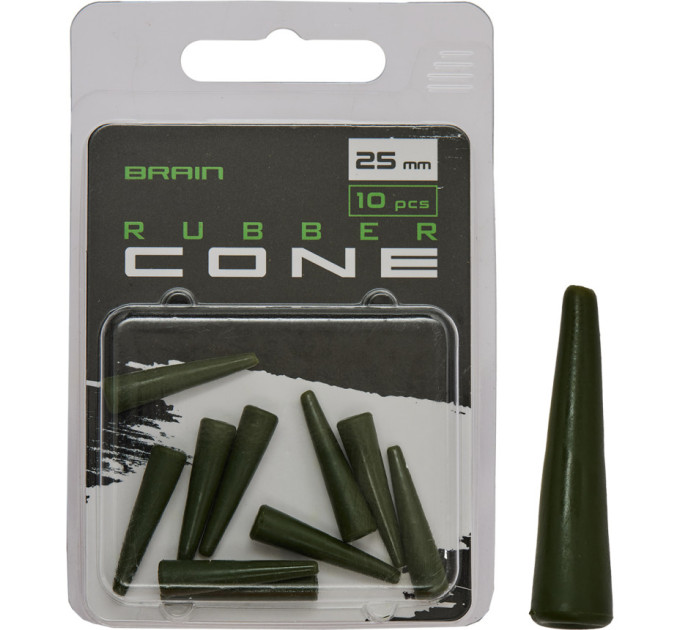 Конус Brain Rubber Cone 25mm (10 шт/уп) Green SGXA-90479-25