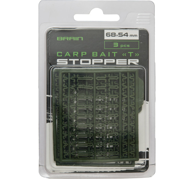Стопори для бойлів Brain Carp Bait T Stopper 6.8*5.4cm (3 шт/уп) SGXA-9015