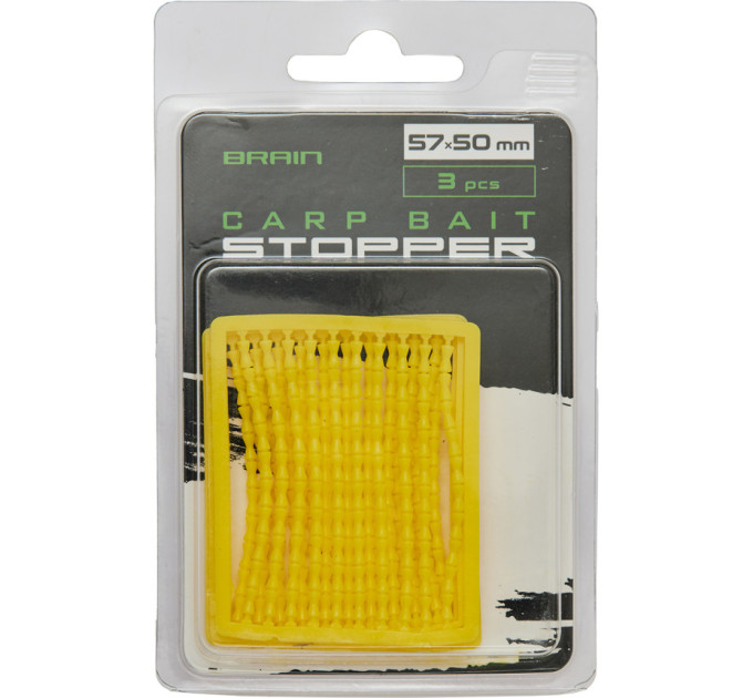 Стопор для бойлов Brain Carp Bait Stopper 5.7*5cm (3 шт/уп) SGXA-9004