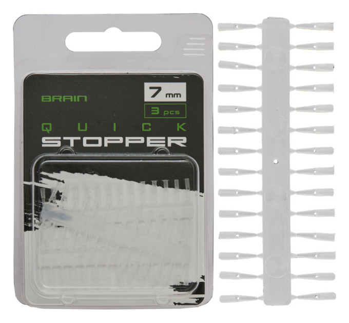 Стопор для бойлов Brain Quick Stopper 7mm (3 шт/уп) SGXA-9012-7