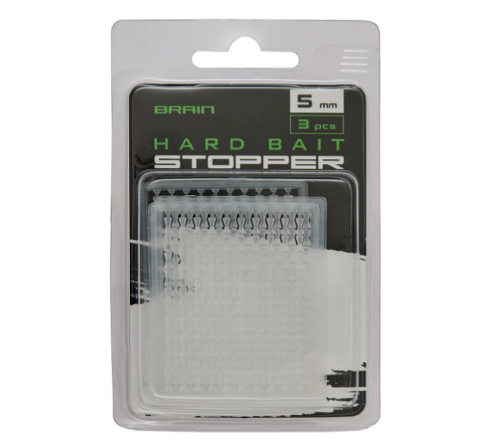 Стопора для бойлов Brain Hard Bait Stopper 5mm (3 шт/уп) SGXA-1023W