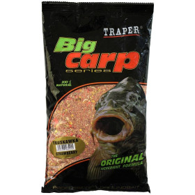 Прикормка TRAPER Big Carp Truskawka 1 кг Прикормка TRAPER Big Carp Truskawka 1 кг