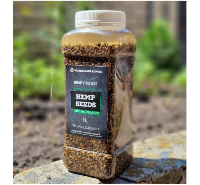 Конопля для рыбалки World4Carp Hemp Seed 1л
