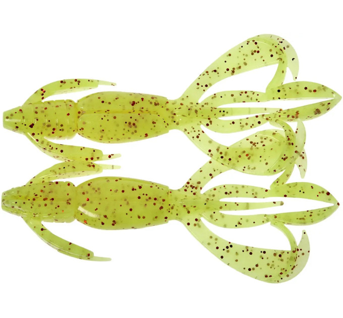 Силікон Keitech Crazy Flapper 2" (8 шт/уп) к:pal#01 Chartreuse Red Flk