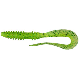 Силикон Keitech Mad Wag Mini 2.5" (12 шт/уп) ц:#424 Lime Chartreuse