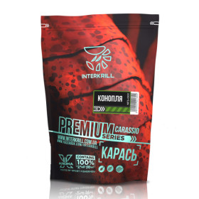 Прикормка Interkrill Премиум Карась-Конопля 1кг